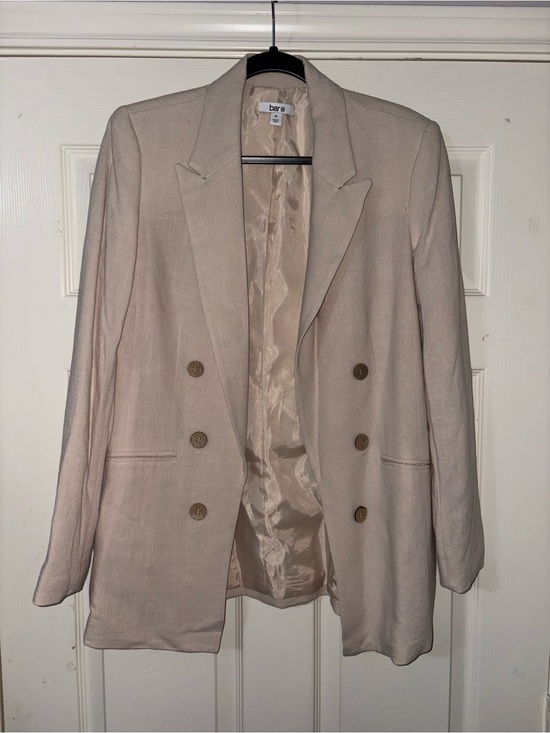 Bar III Light Cream Blazer